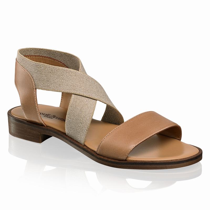 Sandały Russell And Bromley Tribeca Damskie Brązowe | NQX5576BH