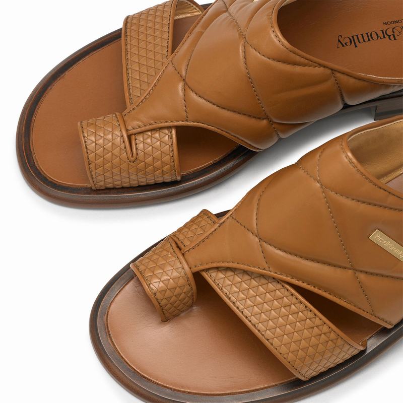 Sandały Russell And Bromley Vernazza Męskie Brązowe | LBS6893OT