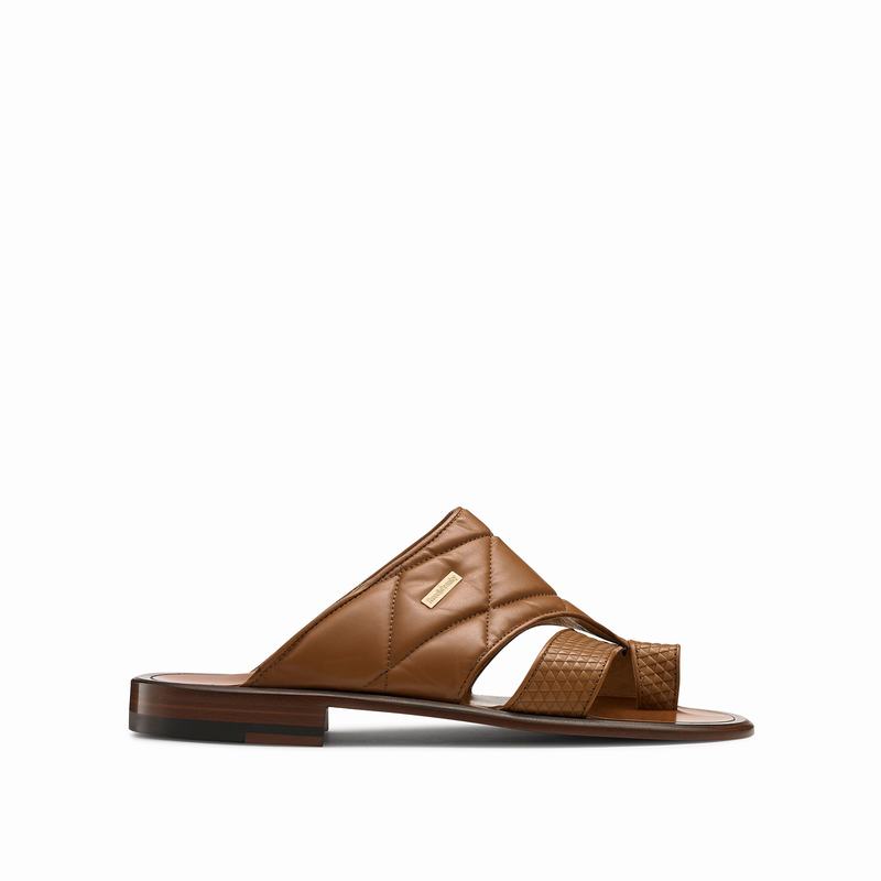 Sandały Russell And Bromley Vernazza Męskie Brązowe | LBS6893OT
