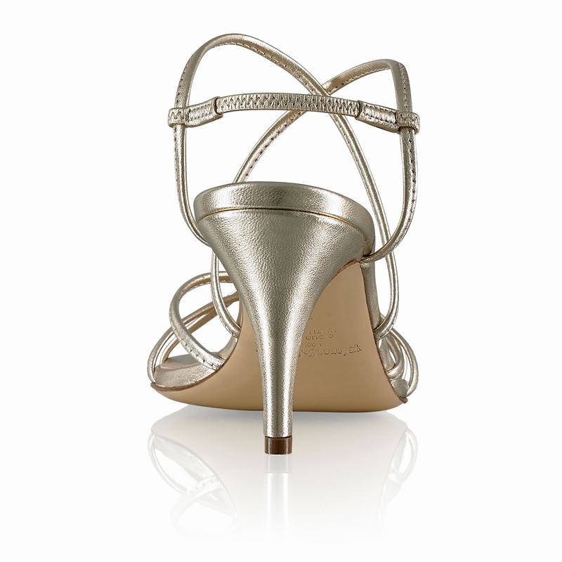 Sandały na Obcasie Russell And Bromley Airstrip70 Damskie Metallic | EGE9846OF