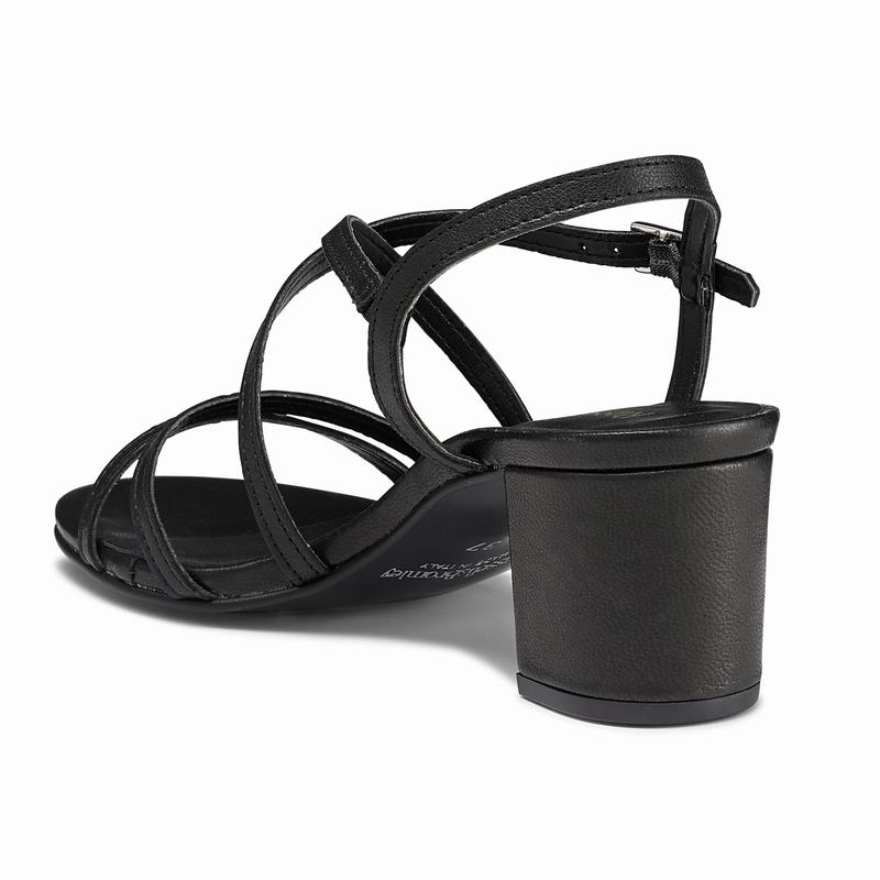 Sandały na Obcasie Russell And Bromley Barely Damskie Czarne | LGU9476JN