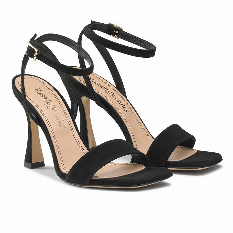 Sandały na Obcasie Russell And Bromley Cosmo Damskie Czarne | FLB9595HK