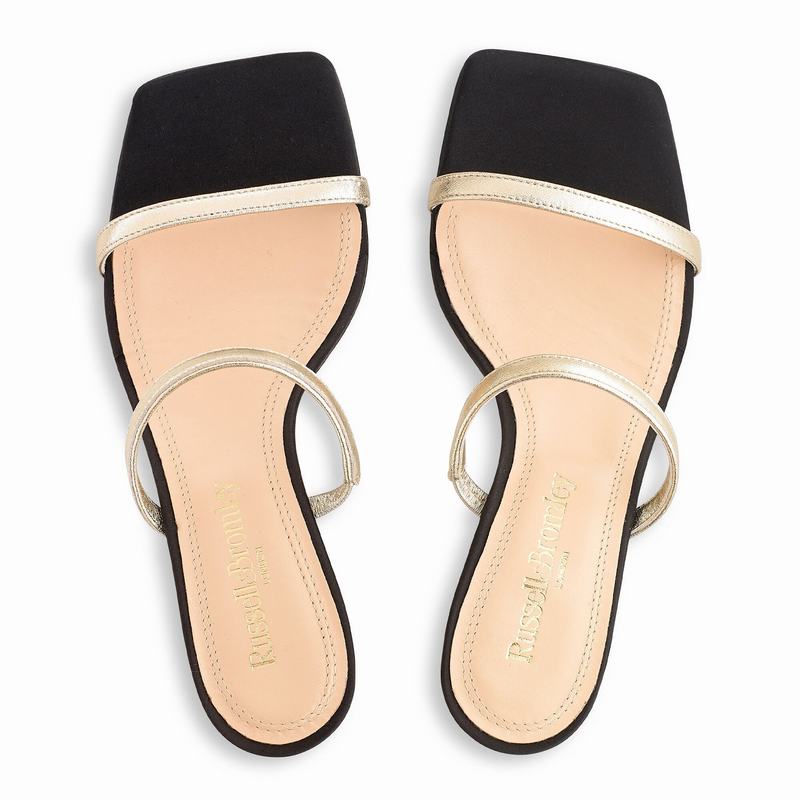 Sandały na Obcasie Russell And Bromley Daiquiri Damskie Metallic | NSW607TF