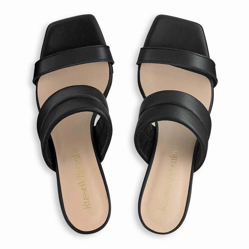 Sandały na Obcasie Russell And Bromley Two Step Damskie Czarne | OWC5970IE