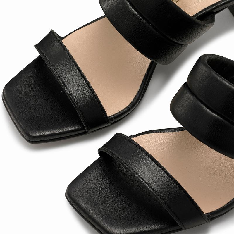 Sandały na Obcasie Russell And Bromley Two Step Damskie Czarne | OWC5970IE