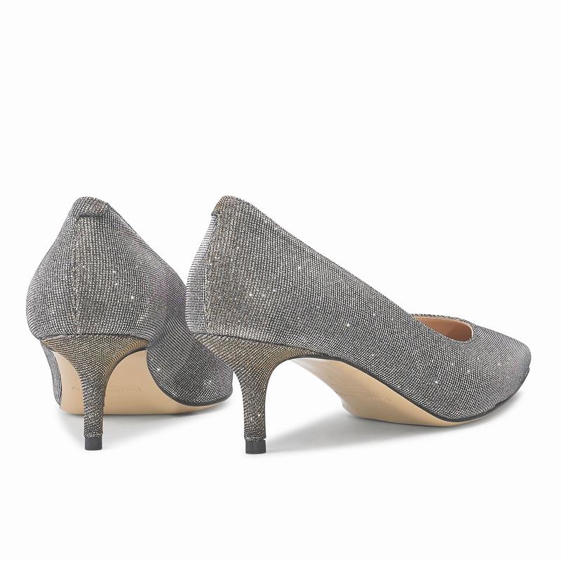 Szpilki Russell And Bromley 55vcut Damskie Metallic | DKN4726YG