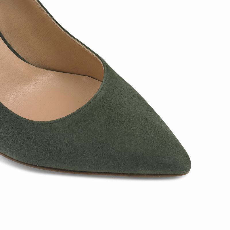 Szpilki Russell And Bromley 85pump Damskie Zielone | CMO6478DR