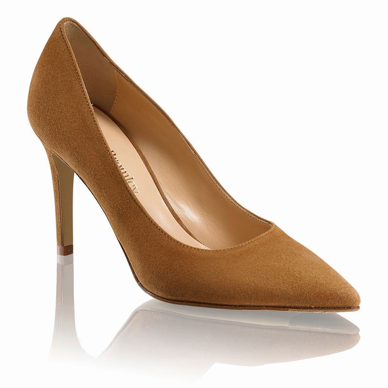 Szpilki Russell And Bromley 85pump Damskie Brązowe | VLG10012FQ