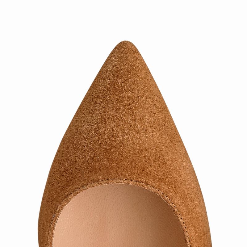 Szpilki Russell And Bromley 85pump Damskie Brązowe | VLG10012FQ