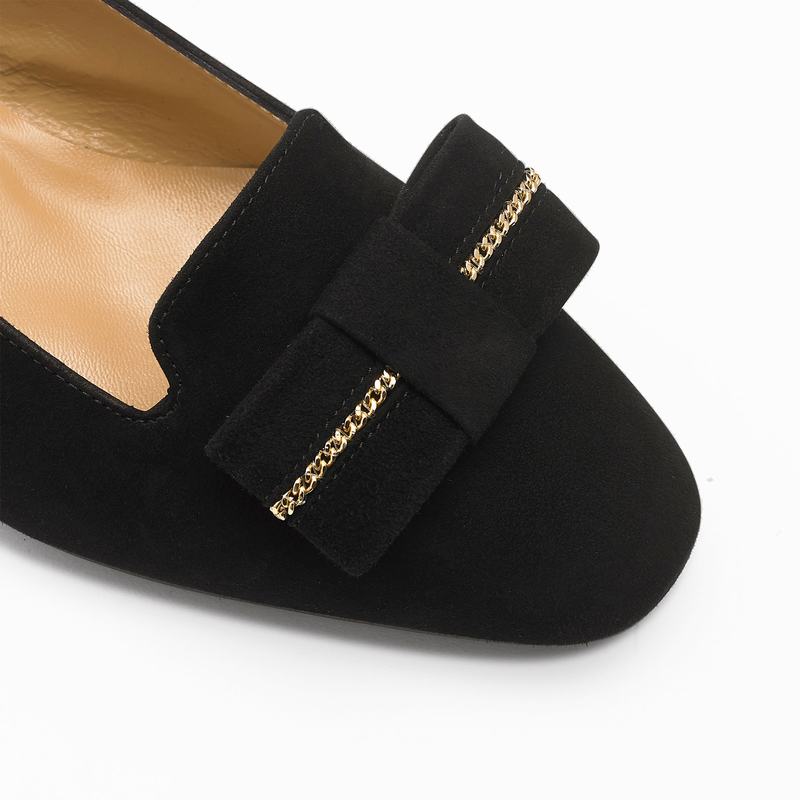 Szpilki Russell And Bromley Beau Damskie Czarne | QOE7865IB