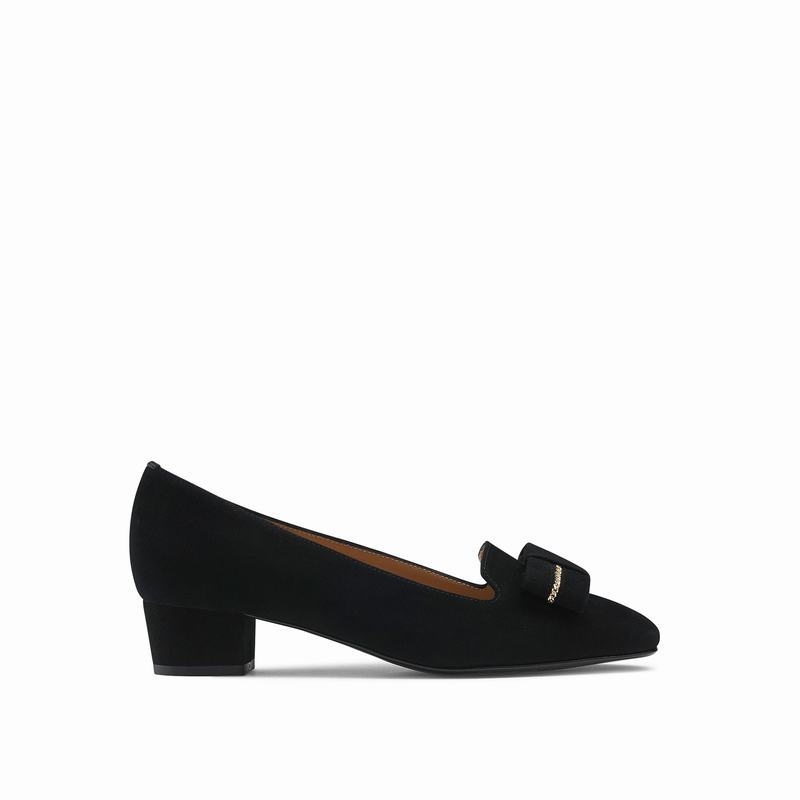 Szpilki Russell And Bromley Beau Damskie Czarne | QOE7865IB