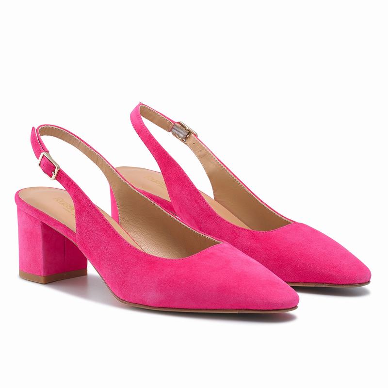 Szpilki Russell And Bromley Impulse Damskie Różowe | GHQ3312WB