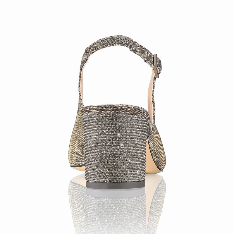Szpilki Russell And Bromley Impulse Damskie Metallic | SNV9100DU