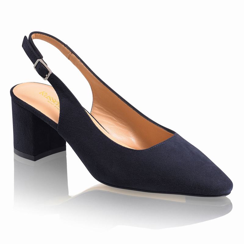 Szpilki Russell And Bromley Impulse Damskie Niebieskie | XZO5258VJ
