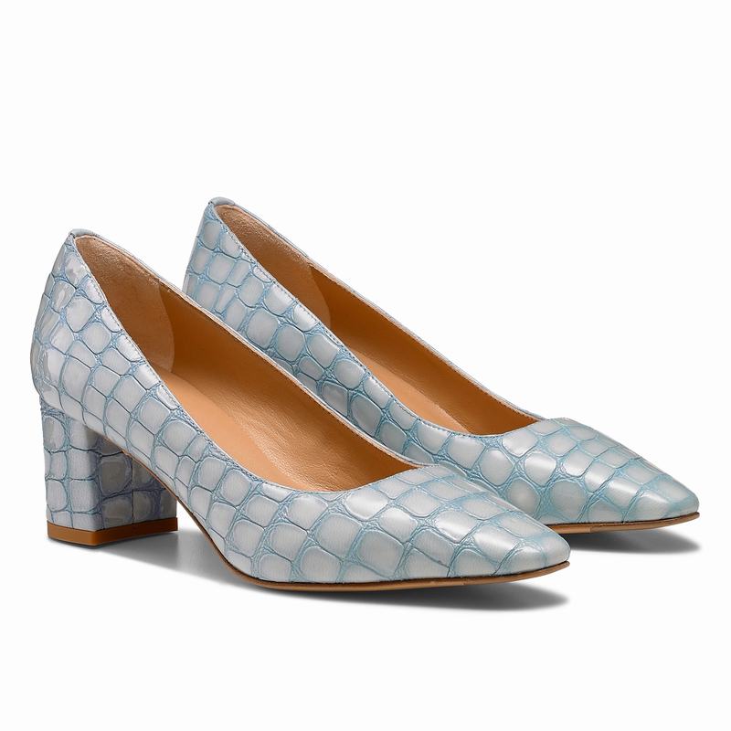 Szpilki Russell And Bromley Impulsive Damskie Niebieskie | BEP6396UZ