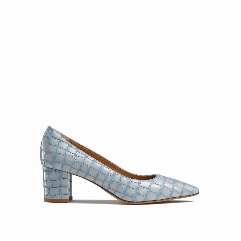 Szpilki Russell And Bromley Impulsive Damskie Niebieskie | BEP6396UZ