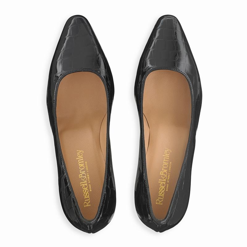 Szpilki Russell And Bromley Impulsive Damskie Czarne | EPO852WW