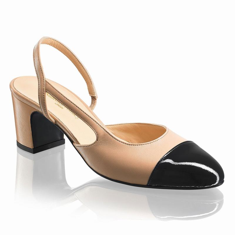 Szpilki Russell And Bromley Jeanisling Damskie Brązowe | ELE2685EJ