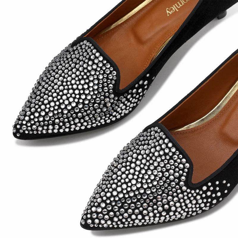Szpilki Russell And Bromley Sugar Pump Damskie Czarne | TQL7761ZU