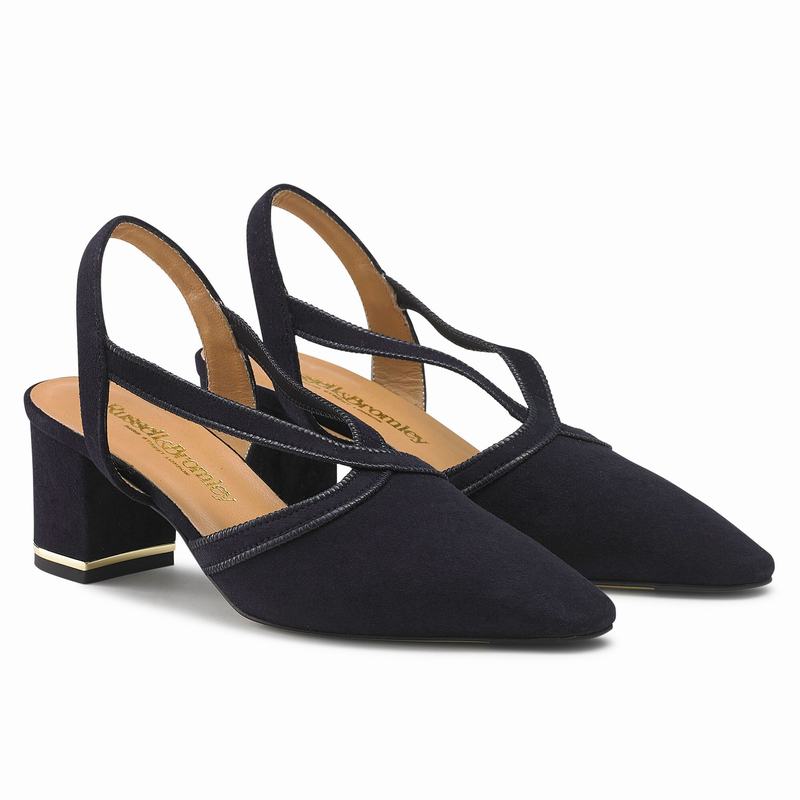 Szpilki Russell And Bromley Xtatic Damskie Niebieskie | CXX399WE