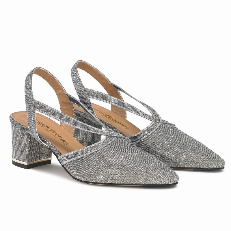 Szpilki Russell And Bromley Xtatic Damskie Metallic | RSV9089CO