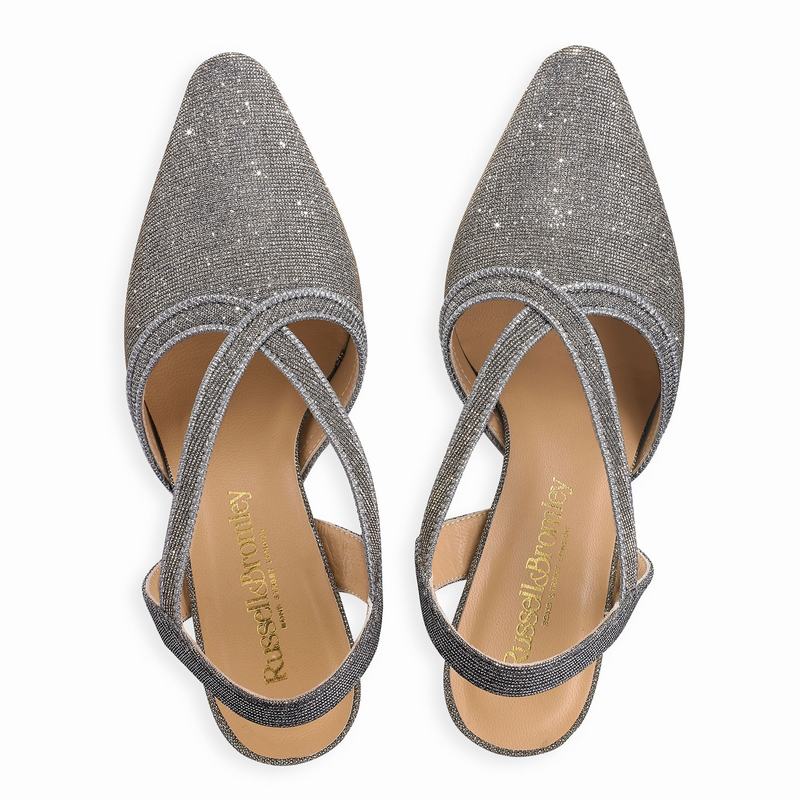 Szpilki Russell And Bromley Xtatic Damskie Metallic | RSV9089CO