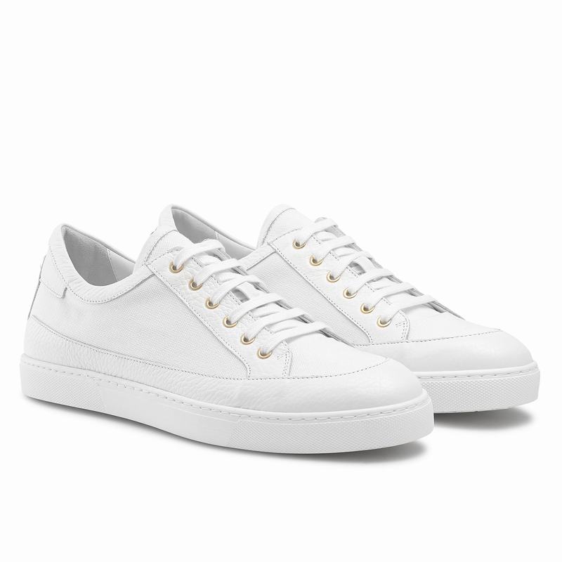 Trampki Niska Russell And Bromley Belair Damskie Białe | VGA4567JR