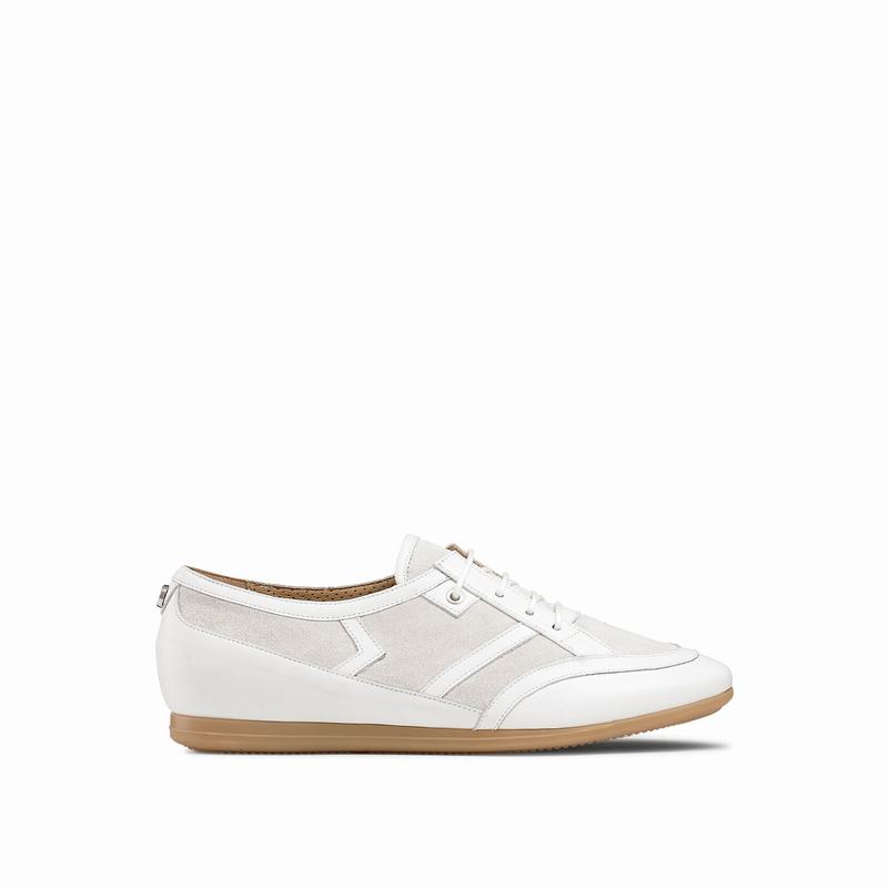 Trampki Niska Russell And Bromley Bingo Damskie Białe | TMI9346DE