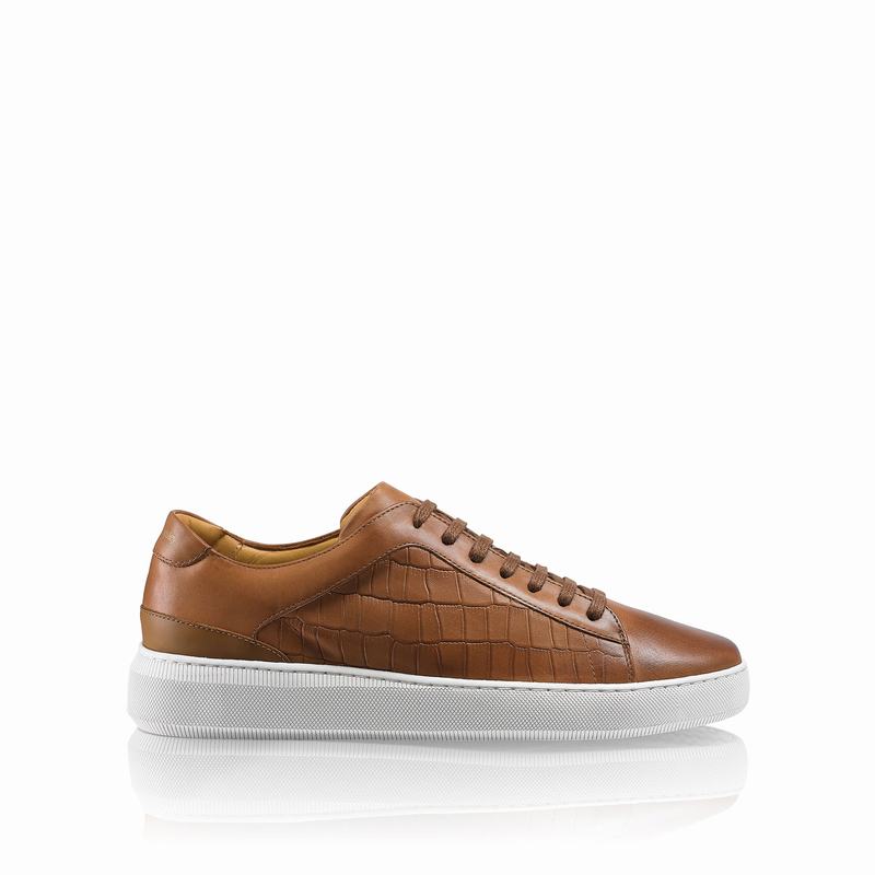 Trampki Niska Russell And Bromley Clear Run Męskie Brązowe | EWP4247KY
