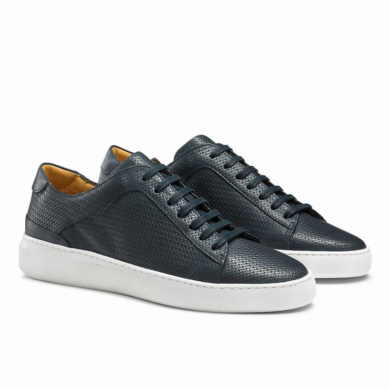 Trampki Niska Russell And Bromley Clear Run Męskie Niebieskie | GKD4793AT