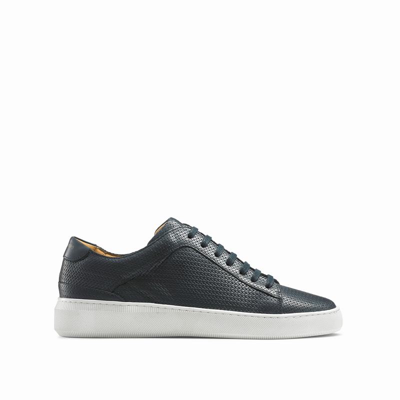 Trampki Niska Russell And Bromley Clear Run Męskie Niebieskie | GKD4793AT