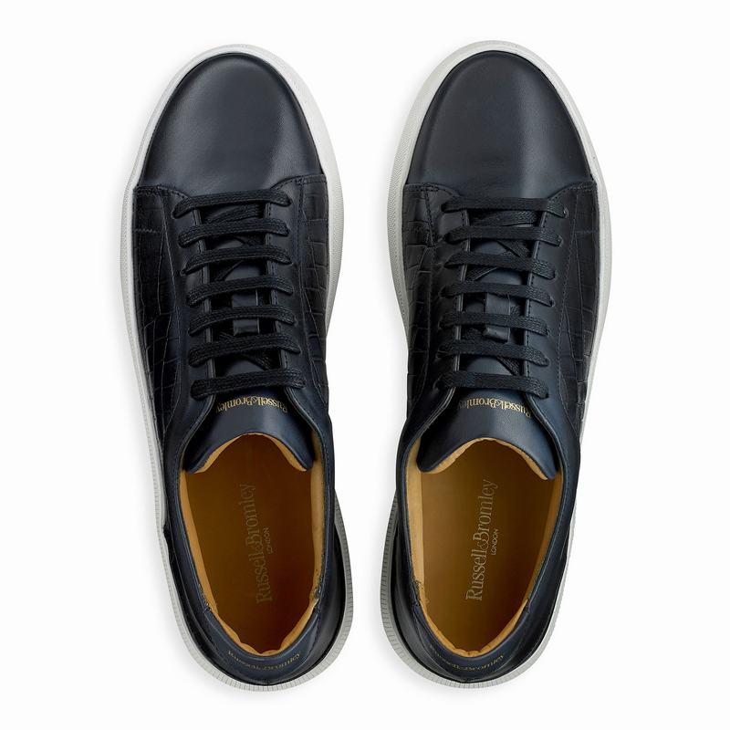 Trampki Niska Russell And Bromley Clear Run Męskie Niebieskie | GSX8010BS