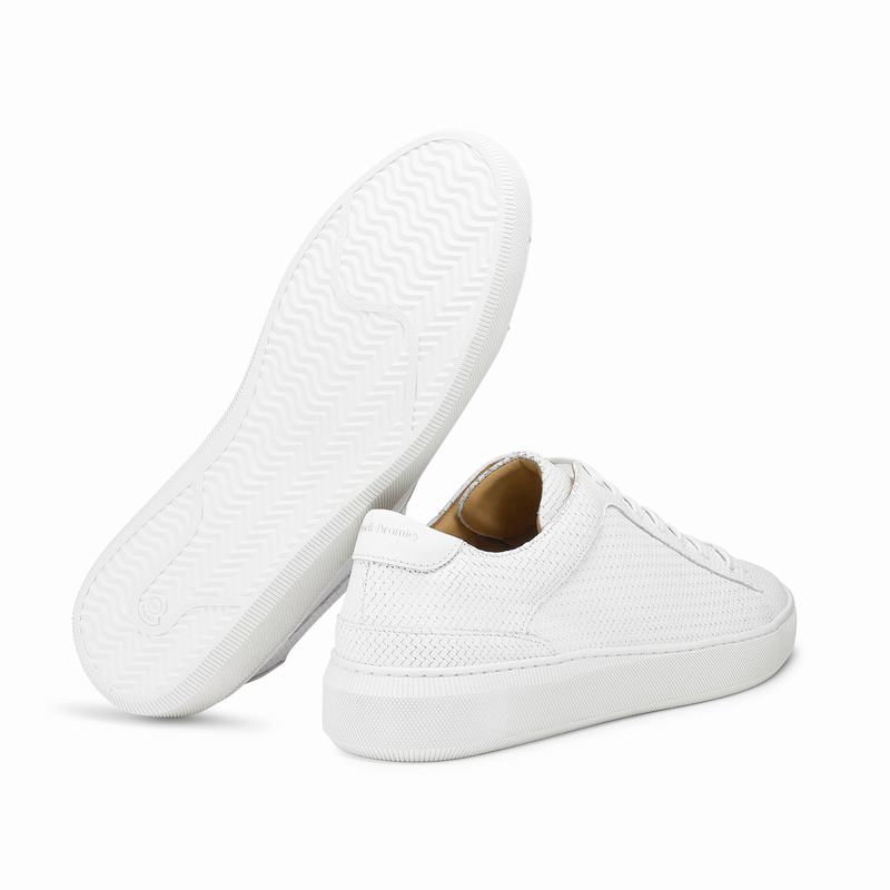 Trampki Niska Russell And Bromley Clear Run Męskie Białe | NQT4139YA