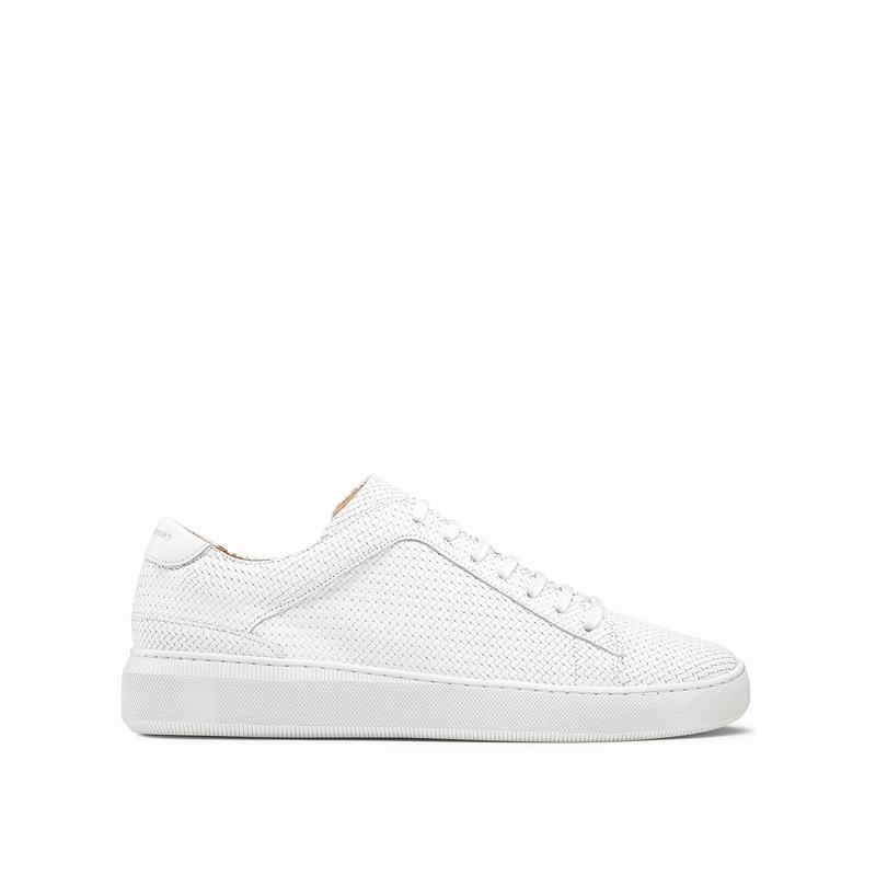 Trampki Niska Russell And Bromley Clear Run Męskie Białe | NQT4139YA