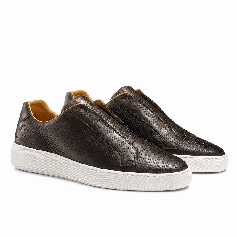 Trampki Niska Russell And Bromley Clearway M Męskie Brązowe | CPI3861RT