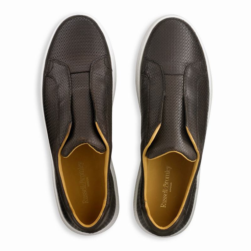 Trampki Niska Russell And Bromley Clearway M Męskie Brązowe | CPI3861RT