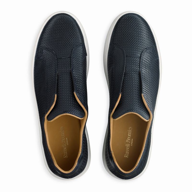 Trampki Niska Russell And Bromley Clearway M Męskie Niebieskie | EME1895WA