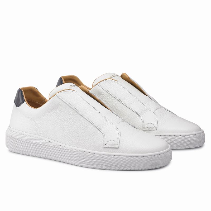 Trampki Niska Russell And Bromley Clearway M Męskie Białe | JHI2293CV