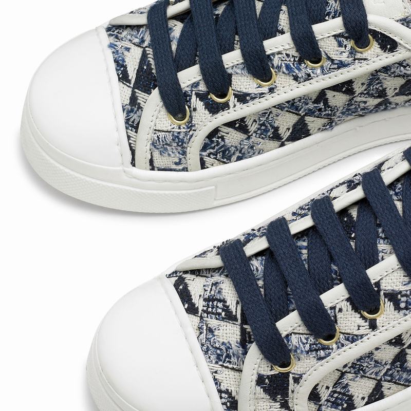 Trampki Niska Russell And Bromley Hampton Damskie Niebieskie | OWN8610IA