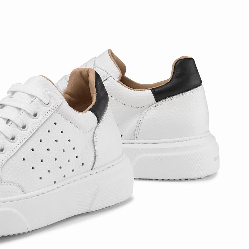 Trampki Niska Russell And Bromley Jaimie Damskie Białe | UMP6118TI