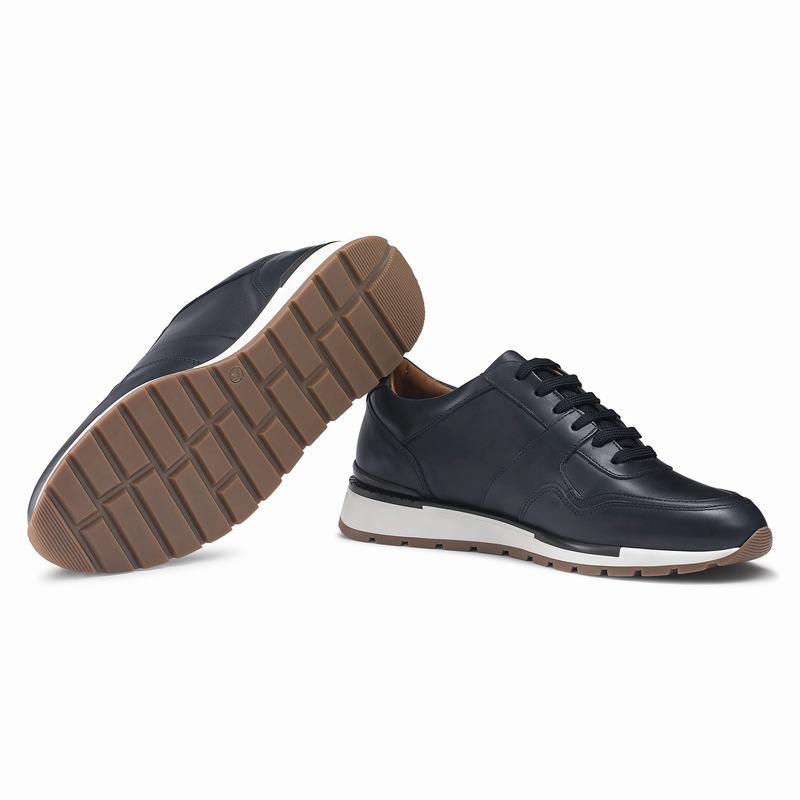 Trampki Niska Russell And Bromley Lomond Męskie Niebieskie | UQU1950QB