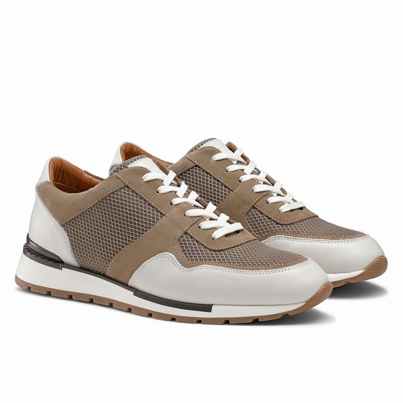 Trampki Niska Russell And Bromley Lomond Męskie Brązowe | WQX8953RG