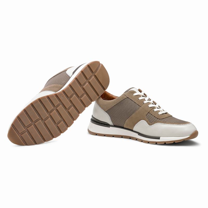 Trampki Niska Russell And Bromley Lomond Męskie Brązowe | WQX8953RG