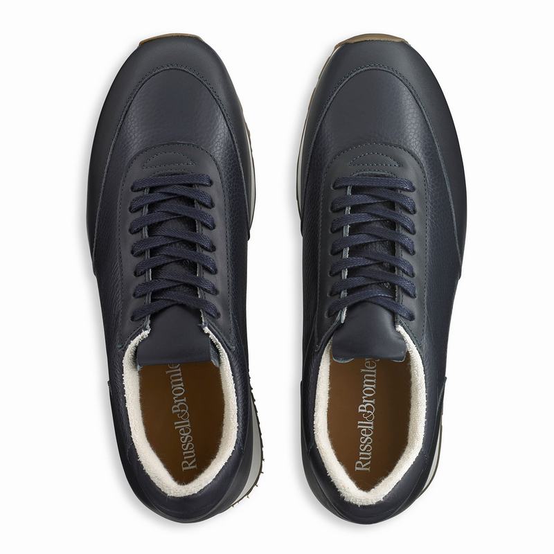 Trampki Niska Russell And Bromley Out Run Męskie Niebieskie | STA9857WD