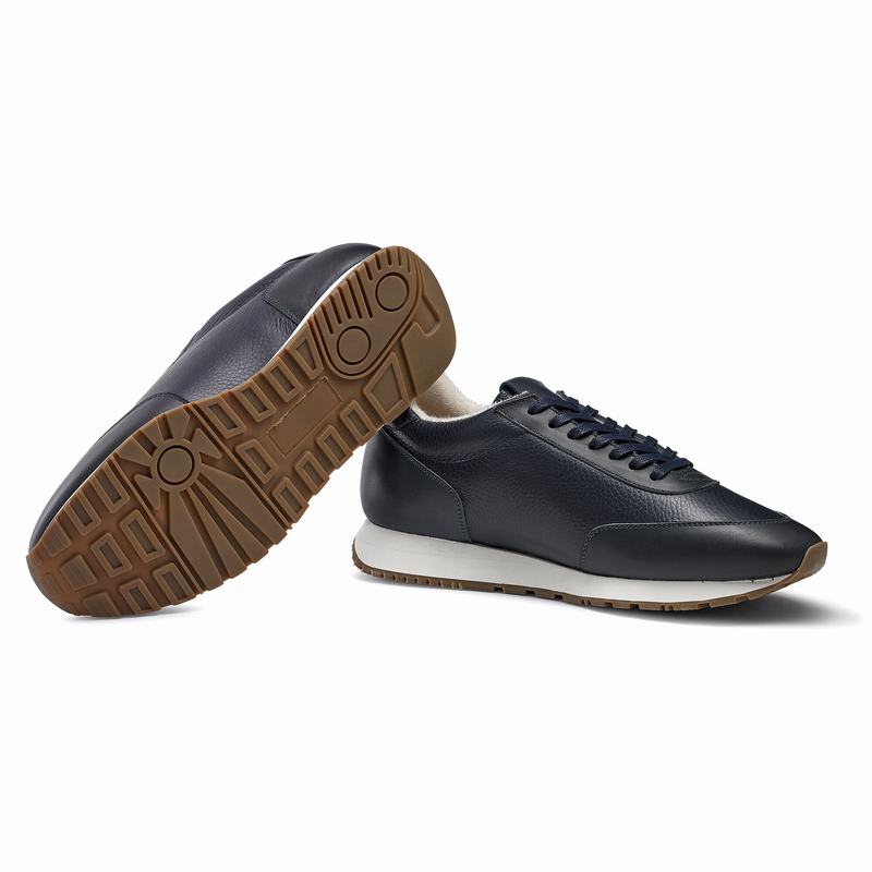 Trampki Niska Russell And Bromley Out Run Męskie Niebieskie | STA9857WD