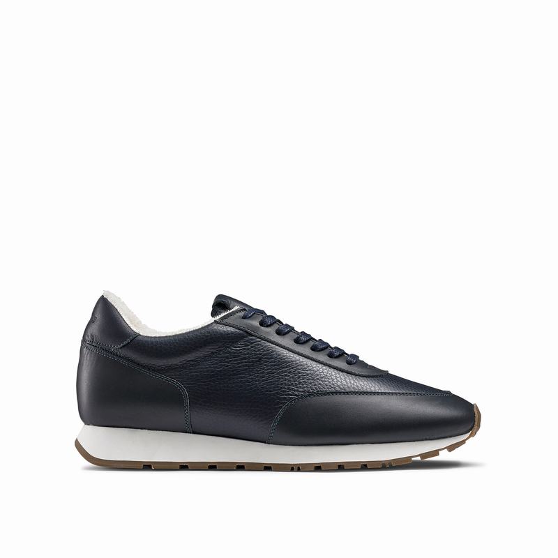 Trampki Niska Russell And Bromley Out Run Męskie Niebieskie | STA9857WD