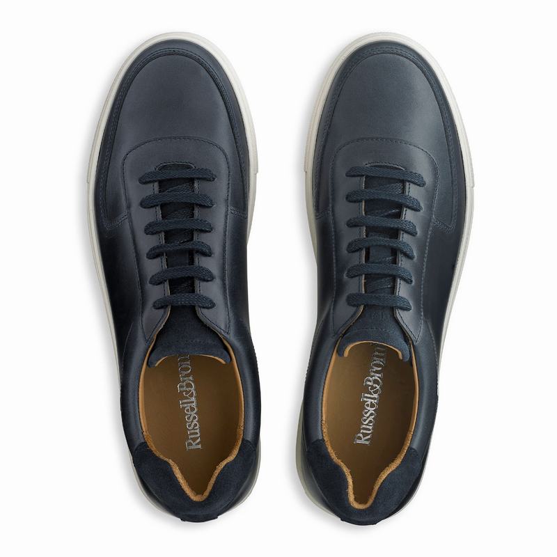 Trampki Niska Russell And Bromley Outfield Męskie Niebieskie | NYG4239KK