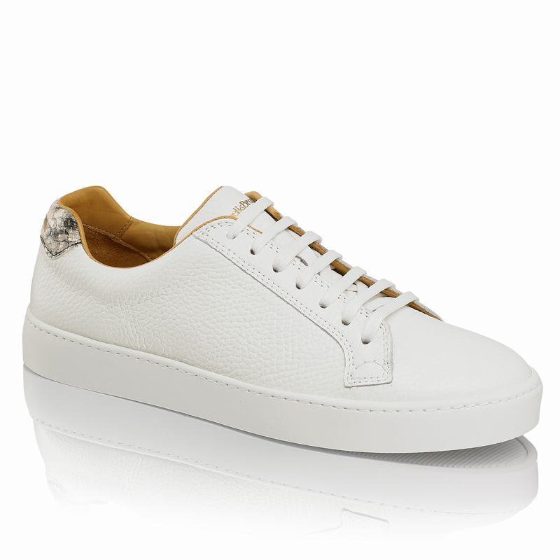 Trampki Niska Russell And Bromley Park Run Damskie Białe | AEY951MJ