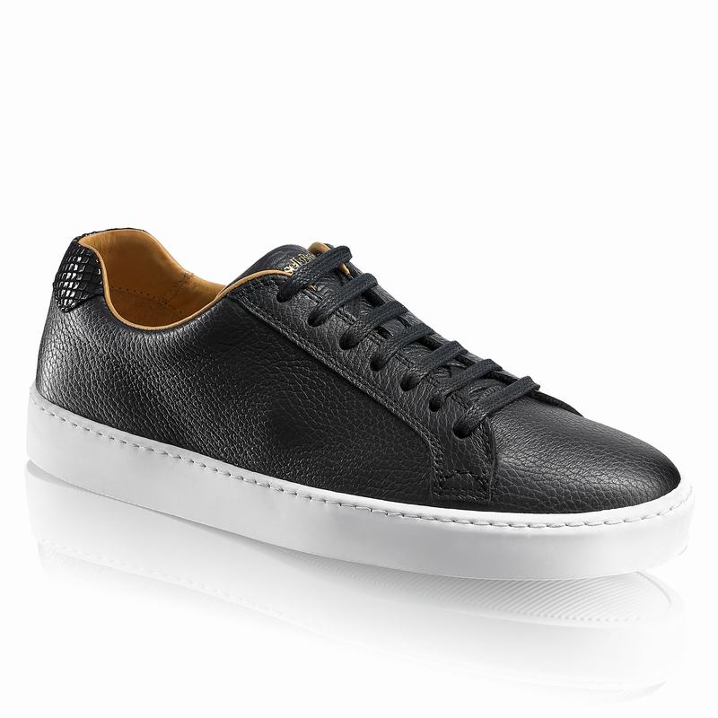 Trampki Niska Russell And Bromley Park Run Damskie Czarne | DGD9269JF
