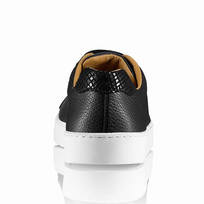 Trampki Niska Russell And Bromley Park Run Damskie Czarne | DGD9269JF